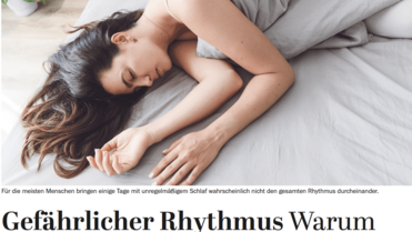 Gefährlicher Rhythmus – Warum unregelmäßiger Schlaf riskant ist