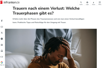 Trauern nach einem Verlust: Welche Trauerphasen gibt es?