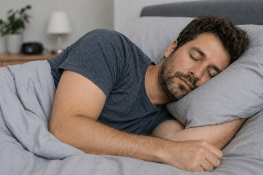 Schlafender Mann